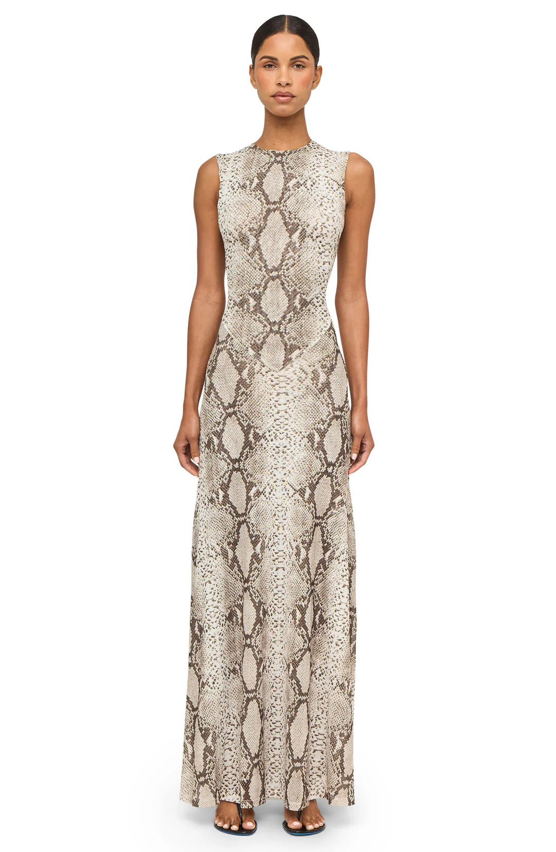 maxi dress snake print Uzina Dress