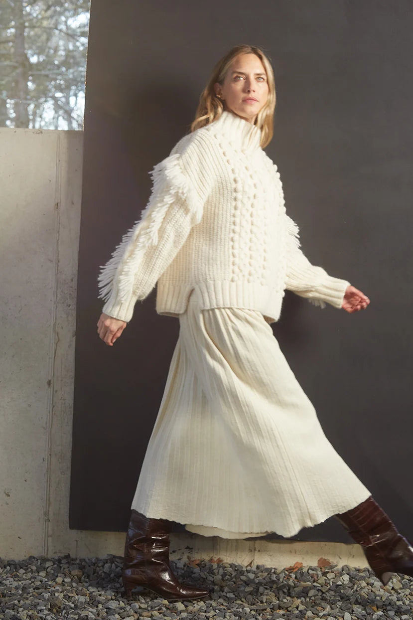 Lyla Sweater in Ivory