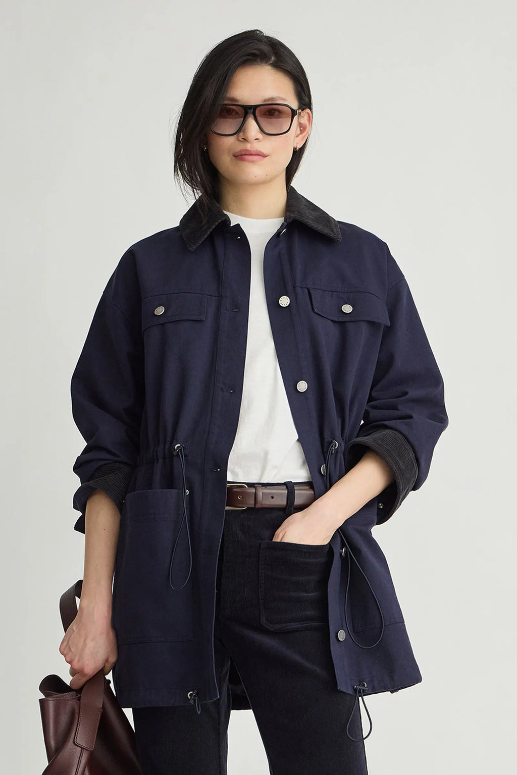 BARN CHORE JACKET - NAVY
