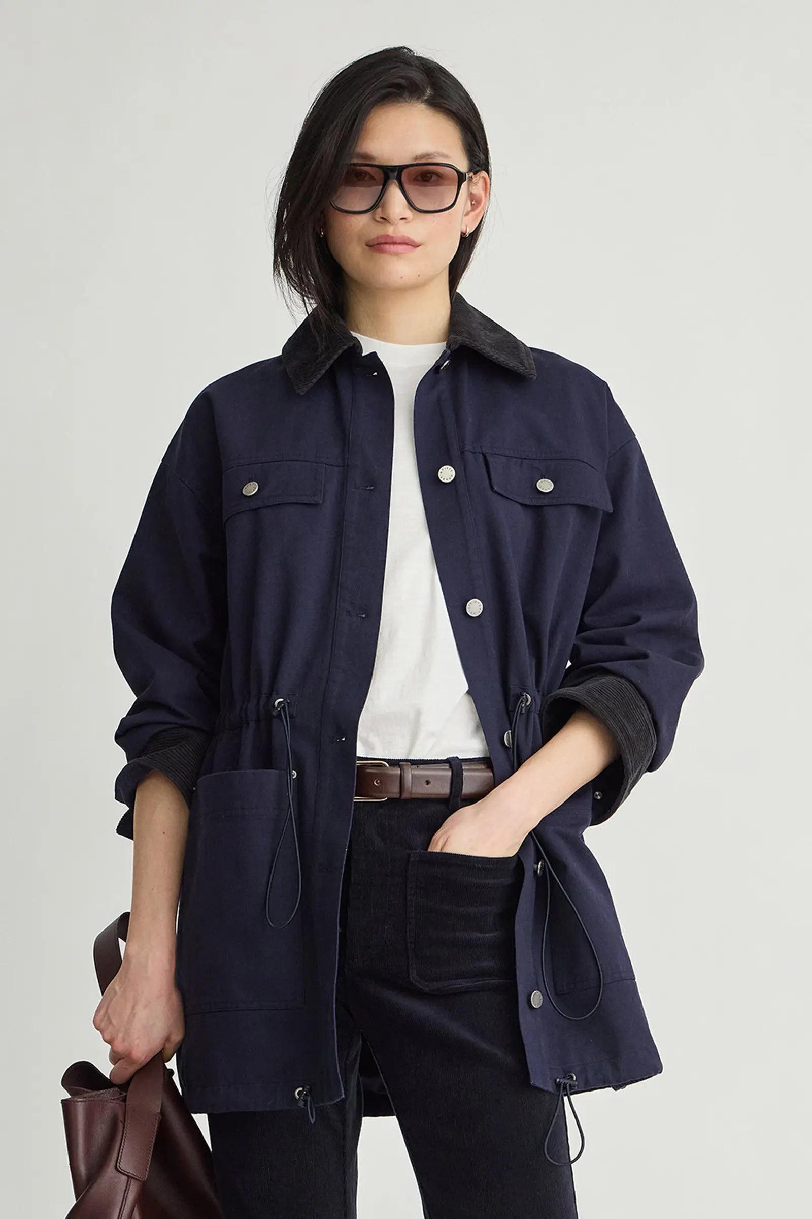 BARN CHORE JACKET - NAVY
