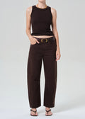 Miro Relaxed Jean in Carob