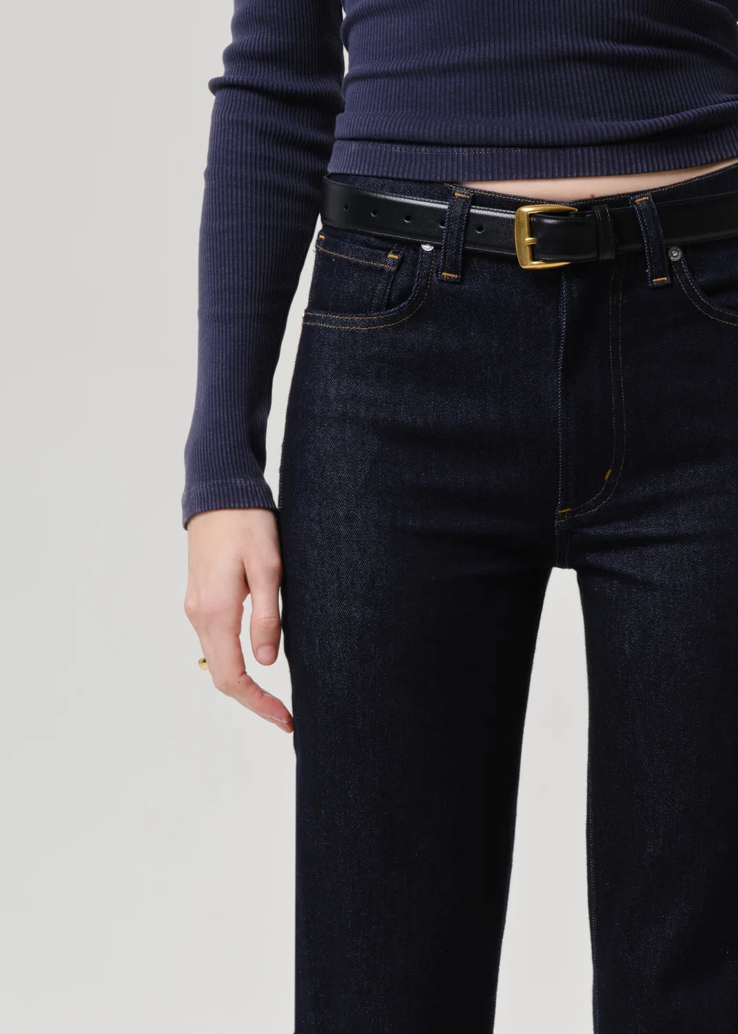 Caia High Rise Straight Jean