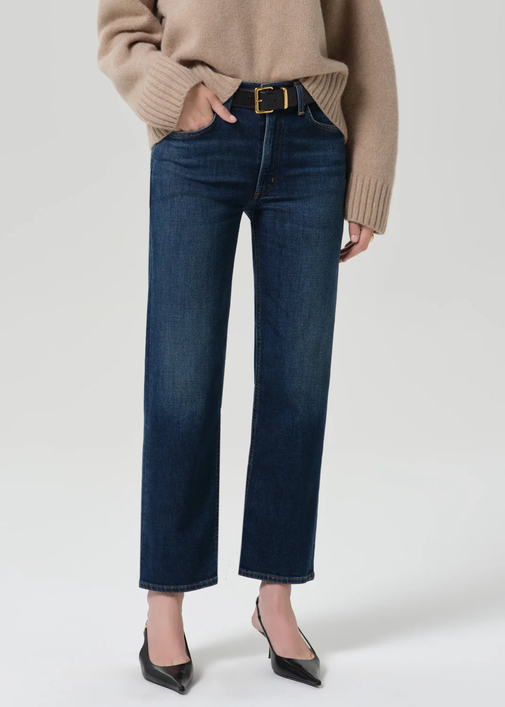 Palma Straight Clean Hem Jean