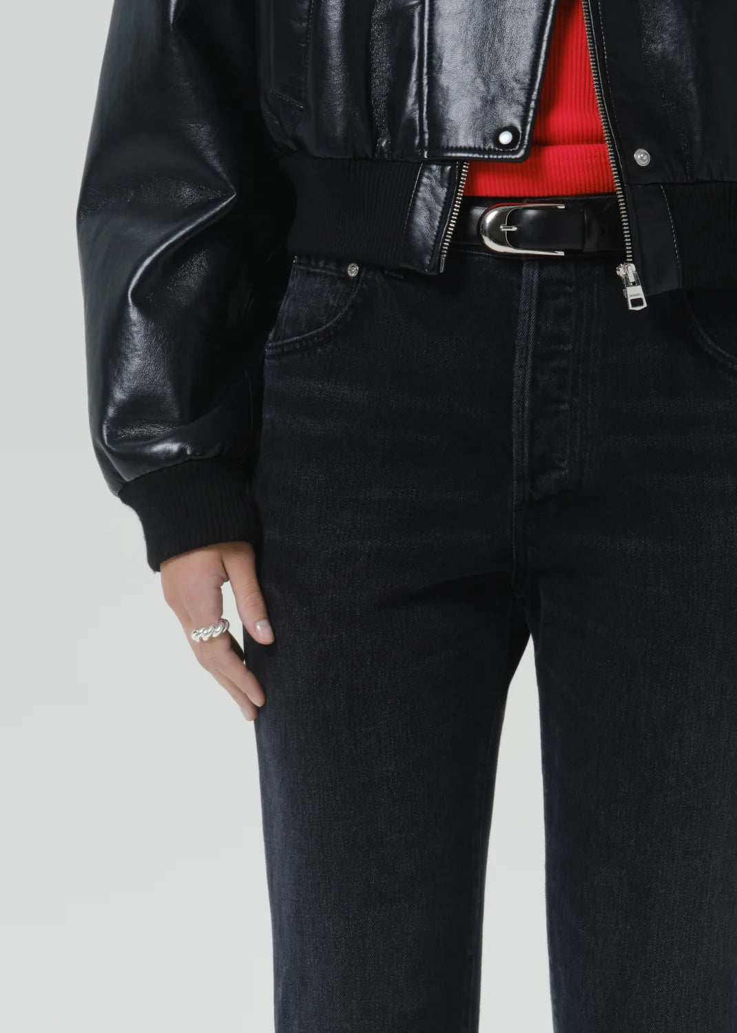 90’s French High Rise Straight in Andreas