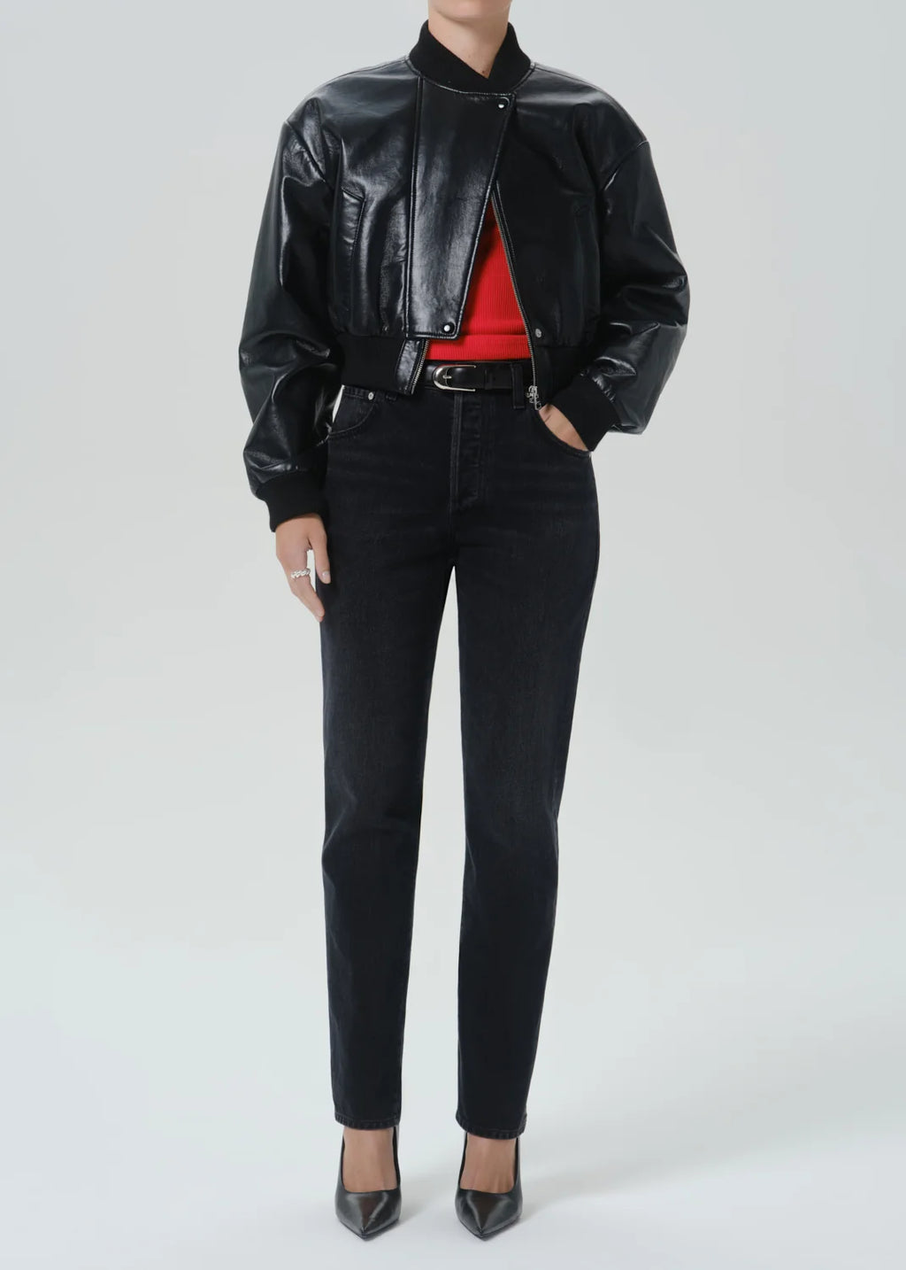 90’s French High Rise Straight in Andreas