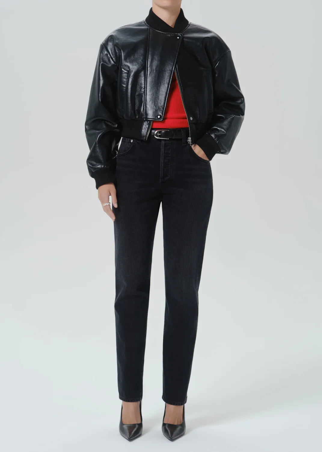 90’s French High Rise Straight in Andreas