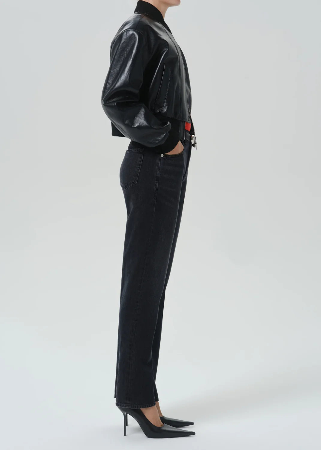 90’s French High Rise Straight in Andreas