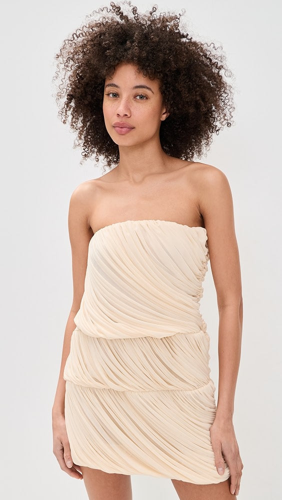 Alory Skirt Dress in ivory