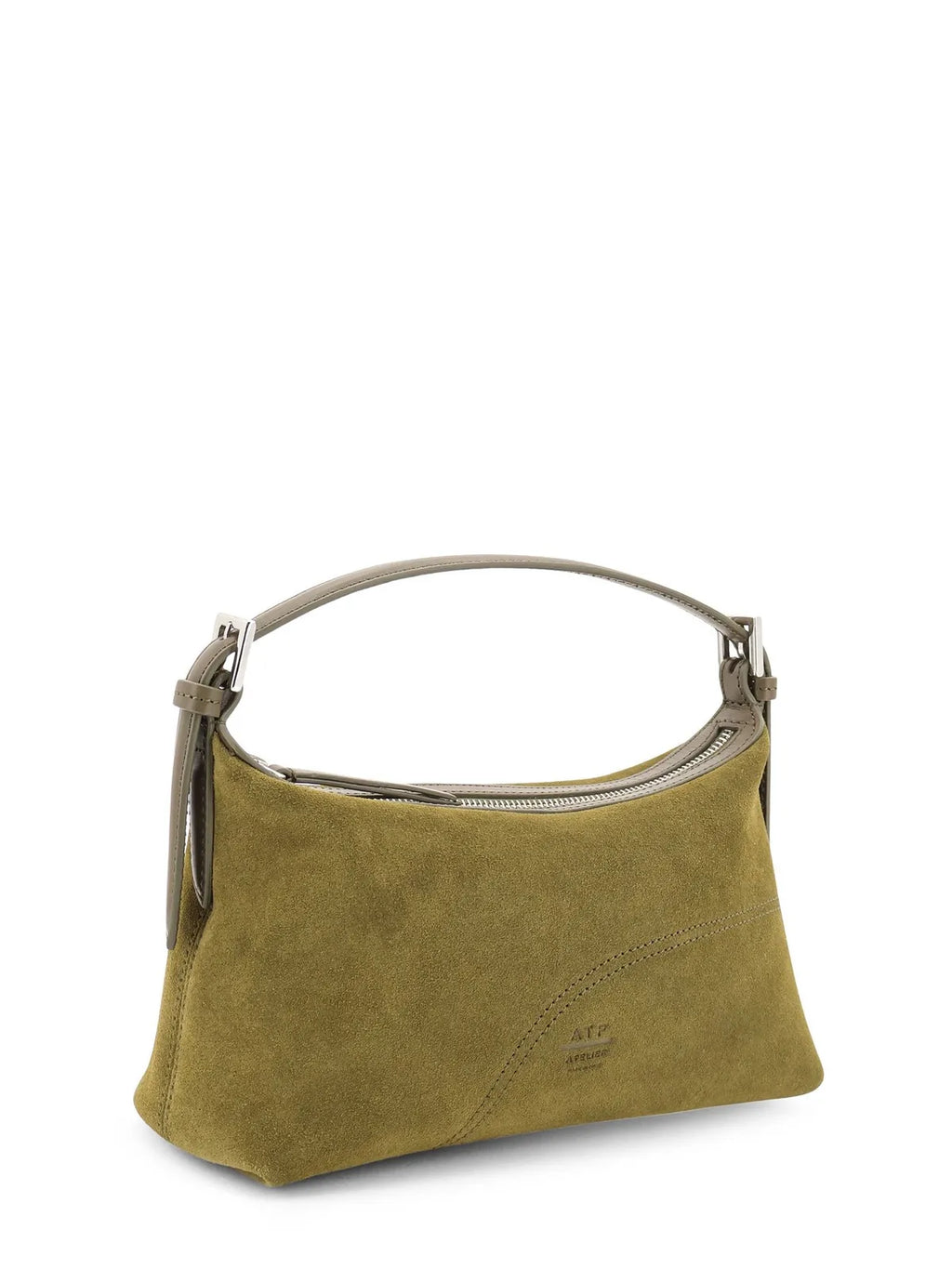 Vadena suede handbag in loden