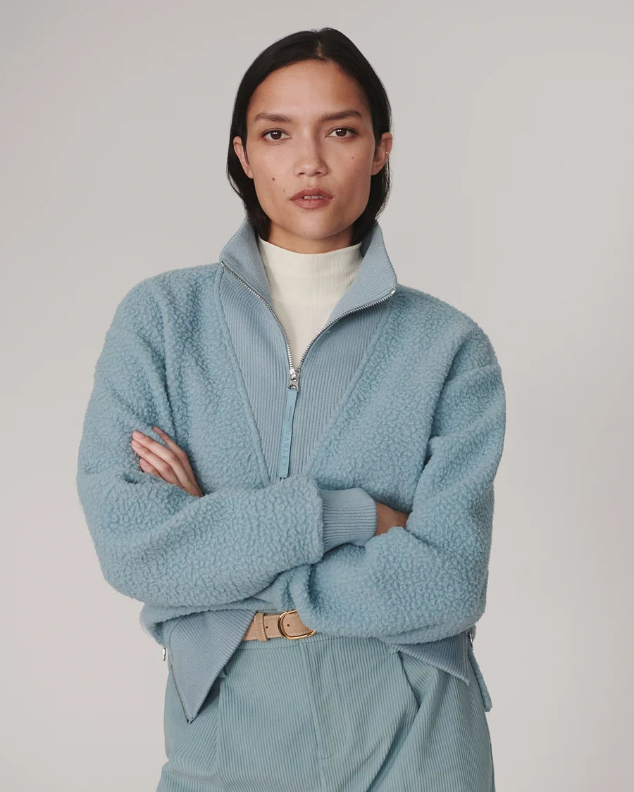 Jaylin half-zip  in tourmaline