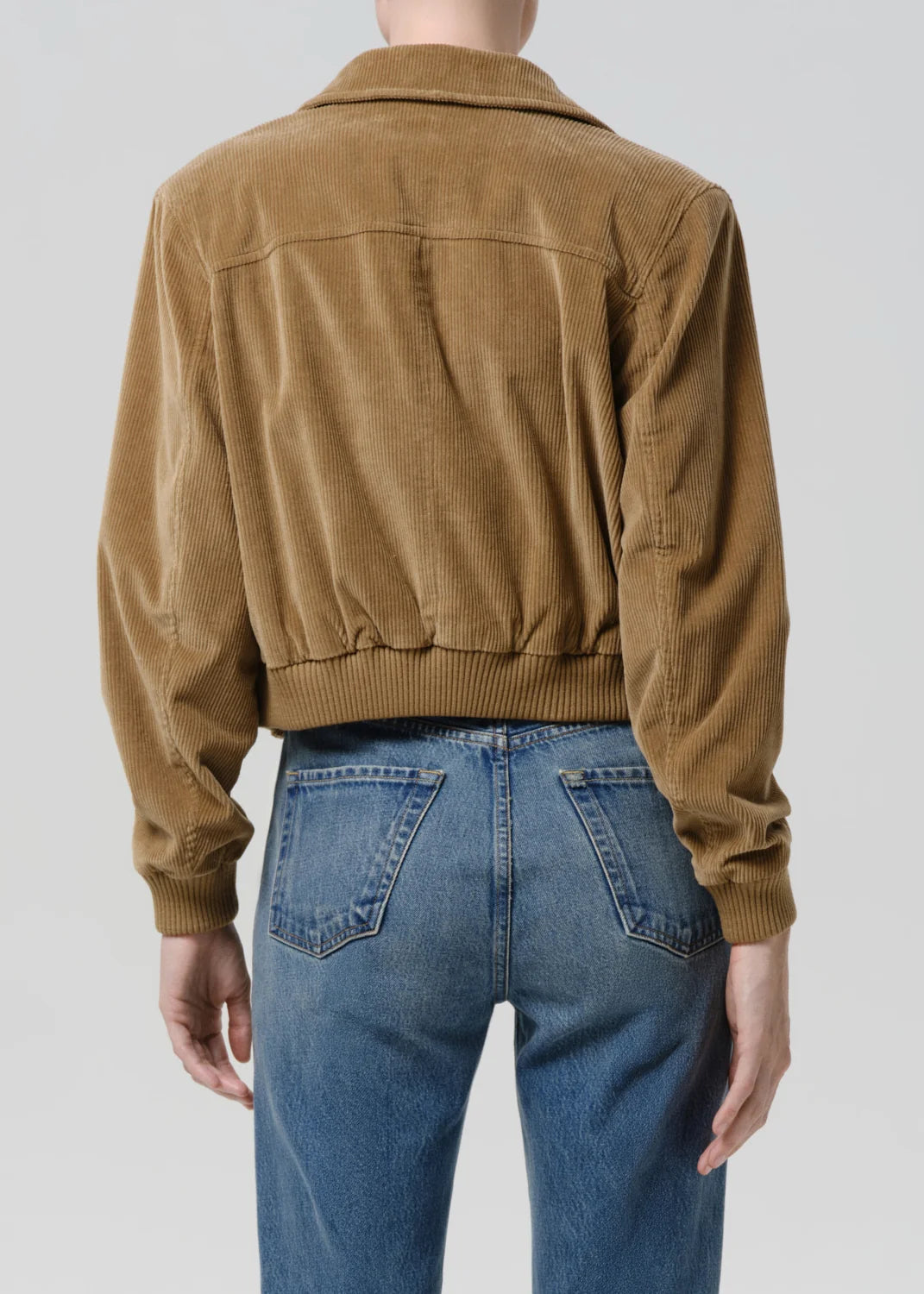 Lola Eve Bomber in Amber