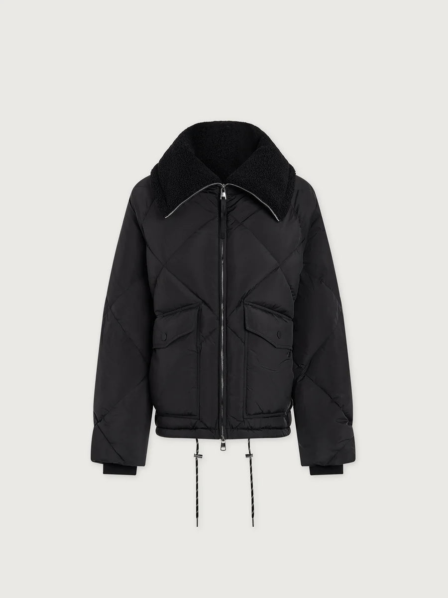holbrook down puffer coat in black