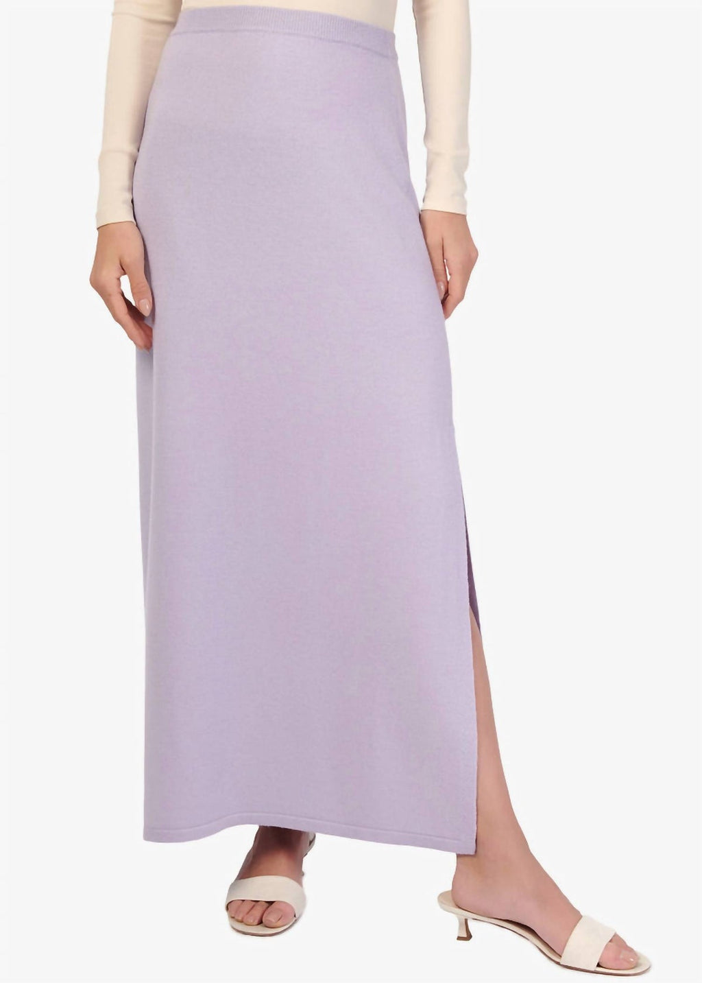 Jovina knit skirt in moonflower