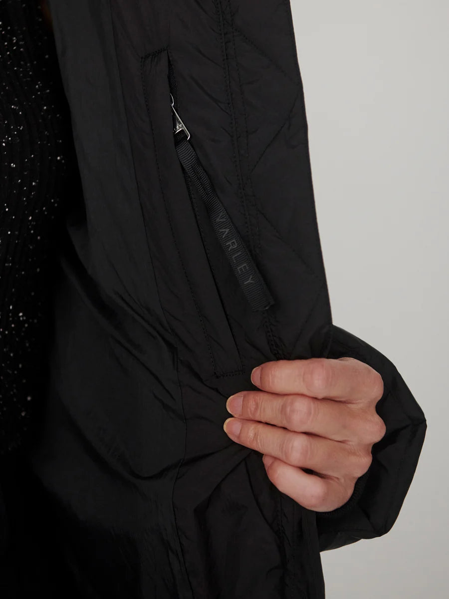 holbrook down puffer coat in black