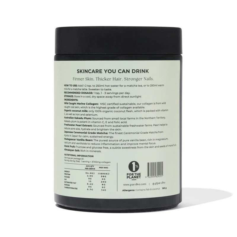 Marine Collagen Superpowder - matcha