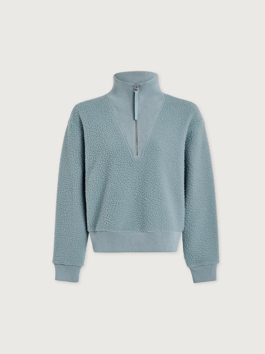 Jaylin half-zip  in tourmaline