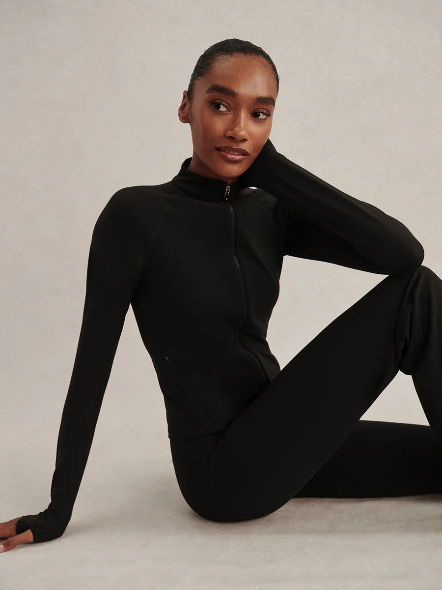 Always Zip-Through Sweat in black