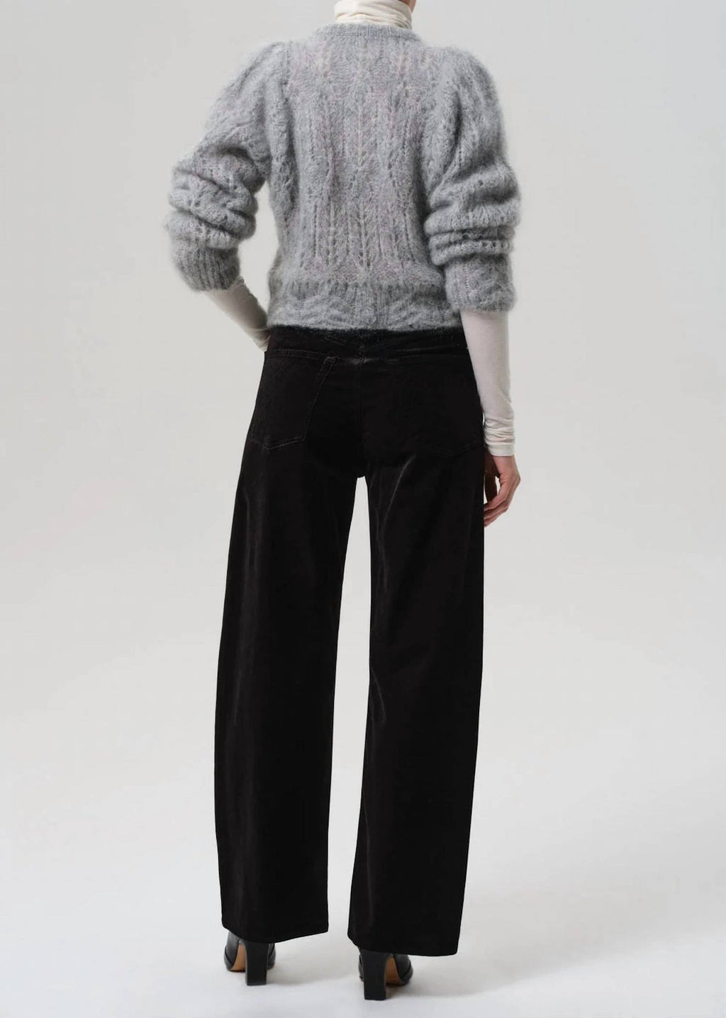 Ayla Baggy Velvet Pant