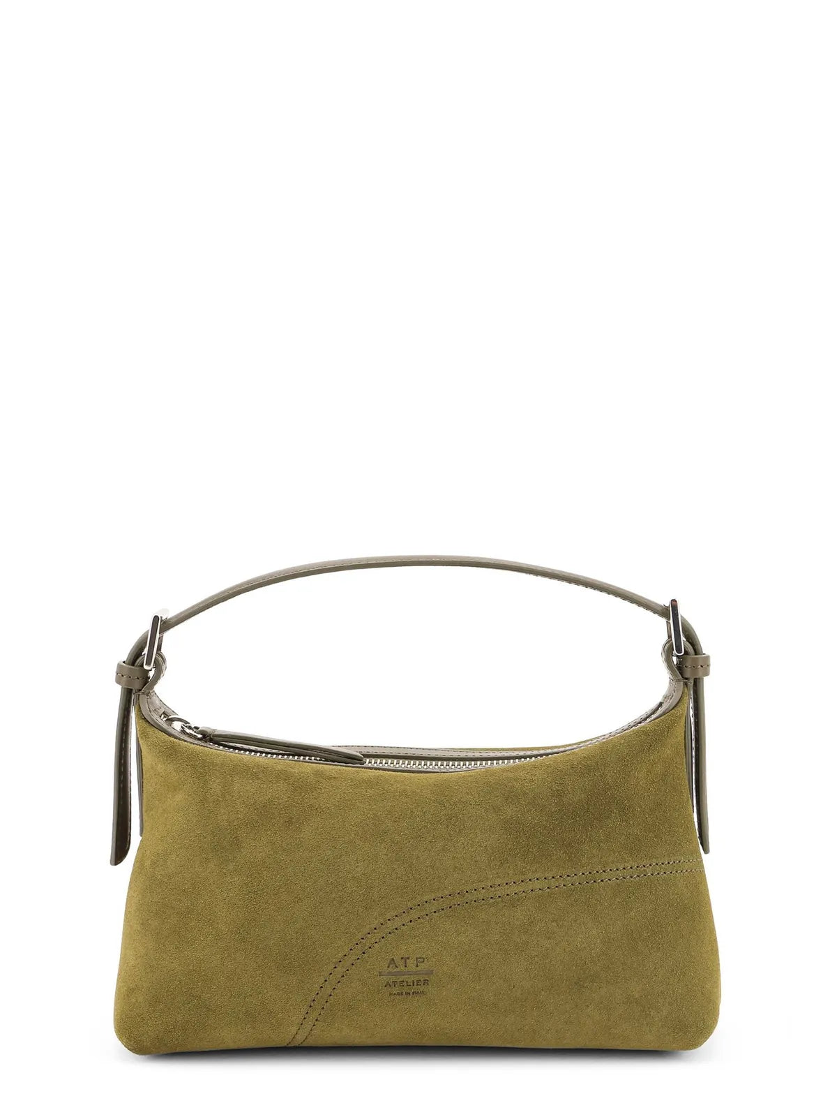 Vadena suede handbag in loden
