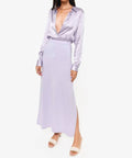 Jovina knit skirt in moonflower