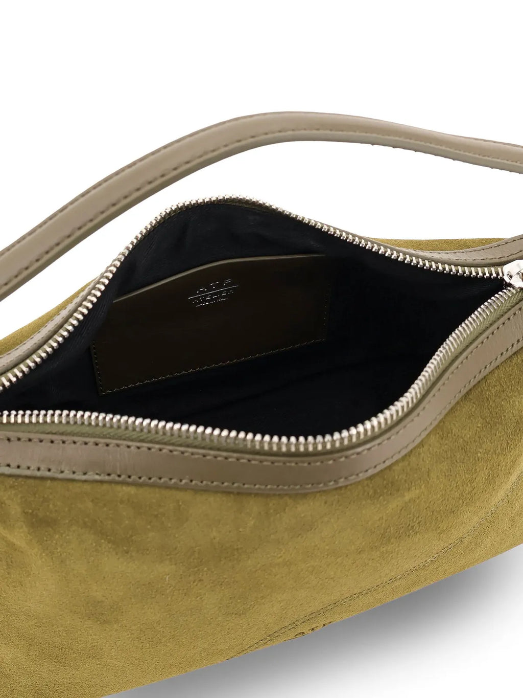 Vadena suede handbag in loden