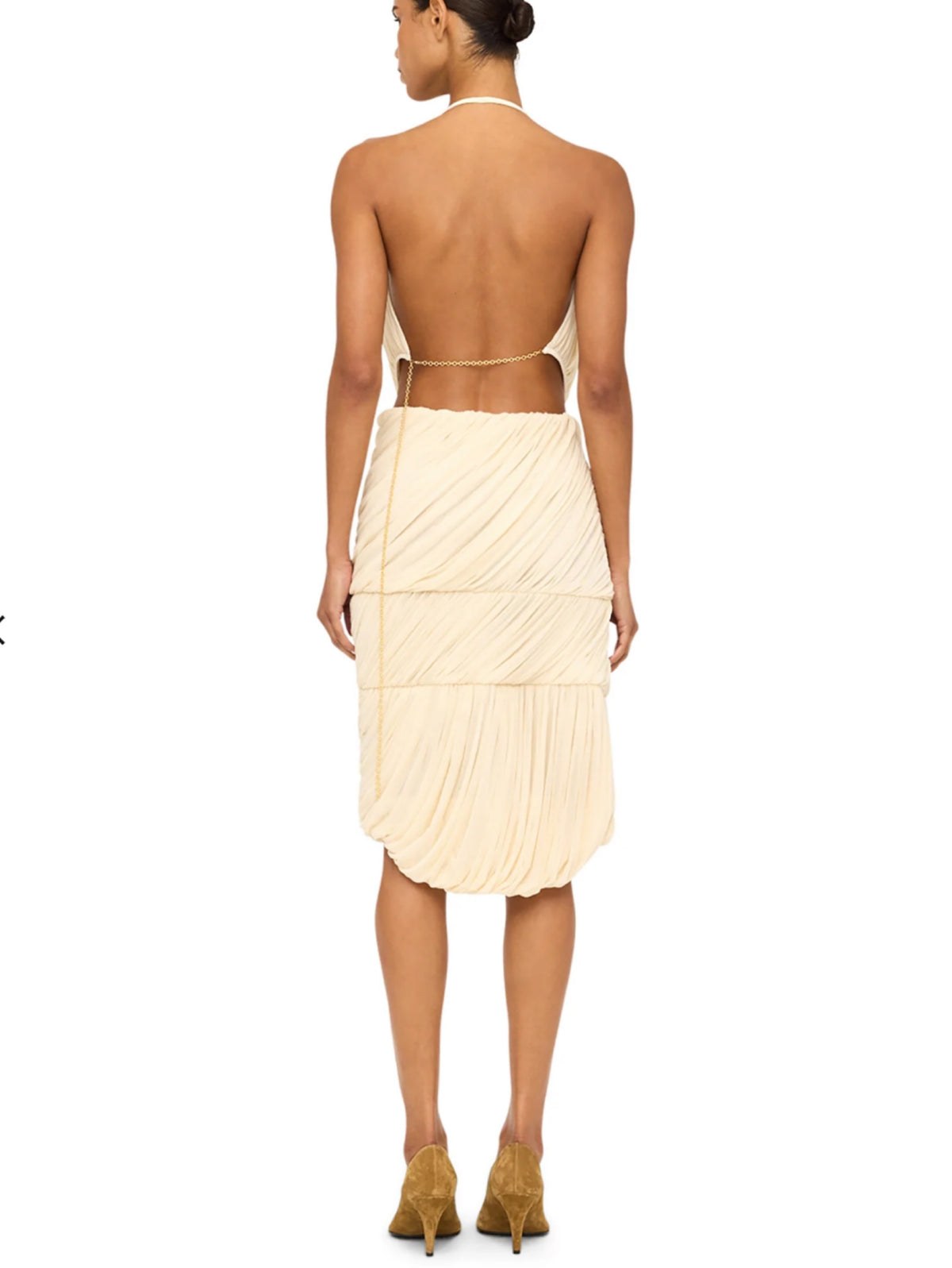 Alory Skirt Dress in ivory