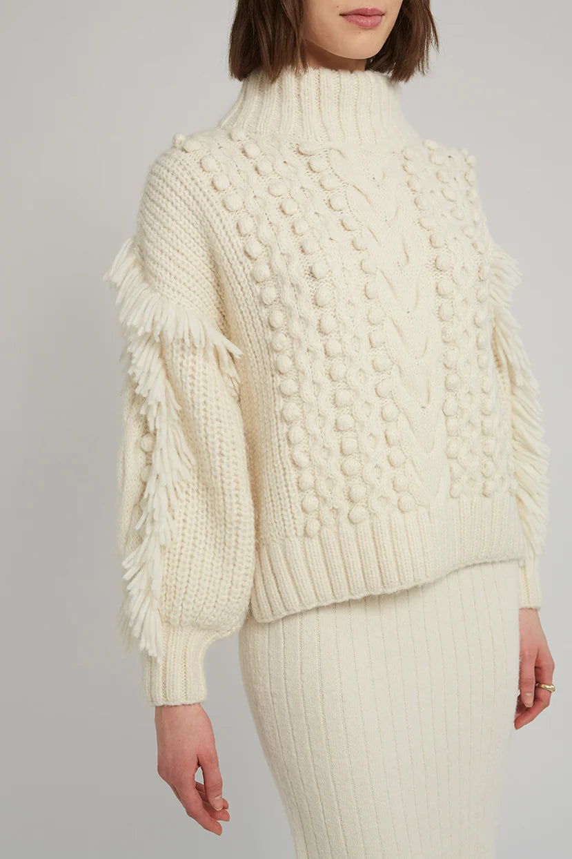 Lyla Sweater in Ivory