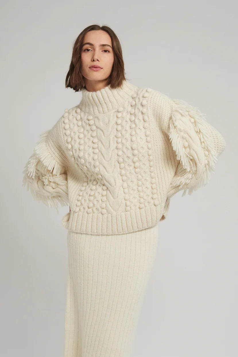 Lyla Sweater in Ivory