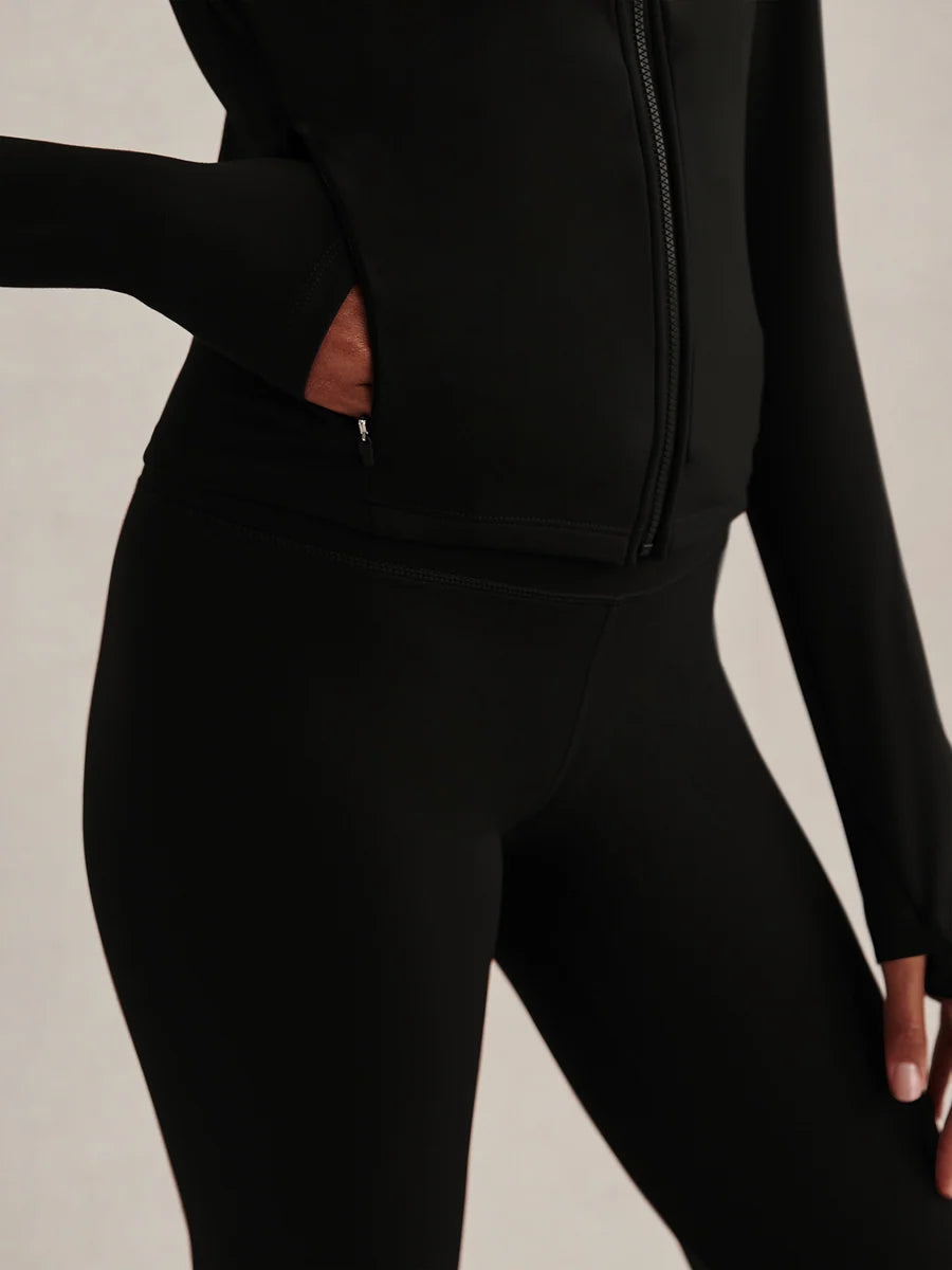 Always Zip-Through Sweat in black