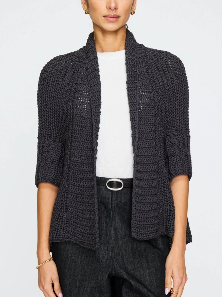 The Fida Handknit Shrug