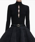 Keyhole Knit Top