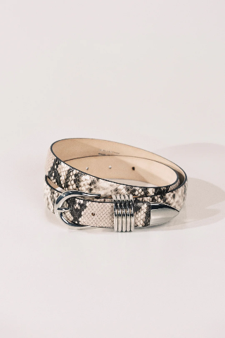 Hollyhock Snake in Beige