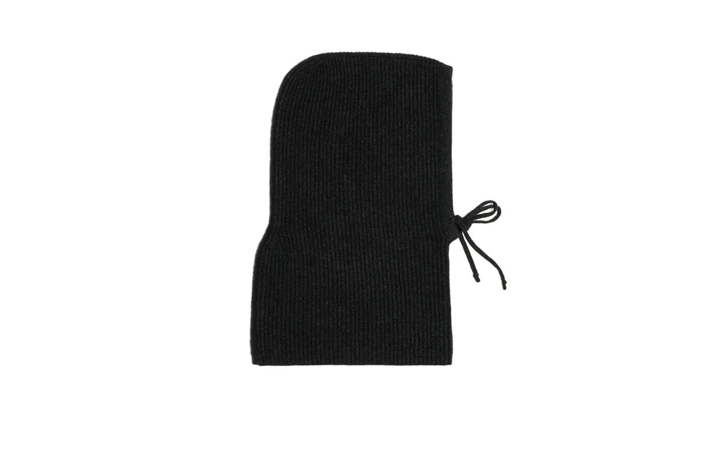 Ice Skate Hood in Charcoal