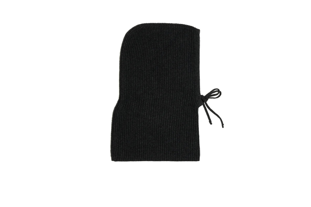 Ice Skate Hood in Charcoal