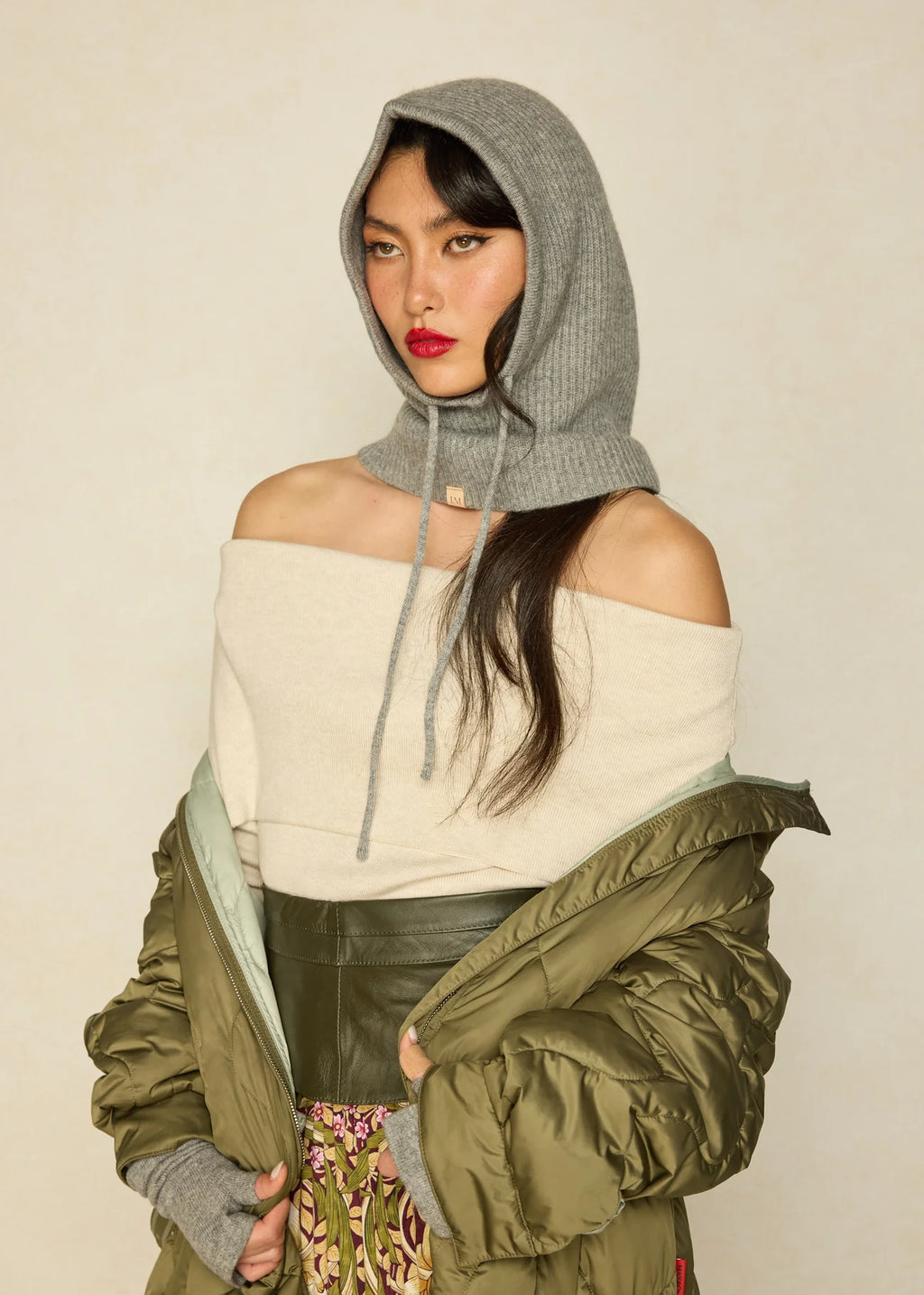 Ice Skate Hood in Mountain Peak