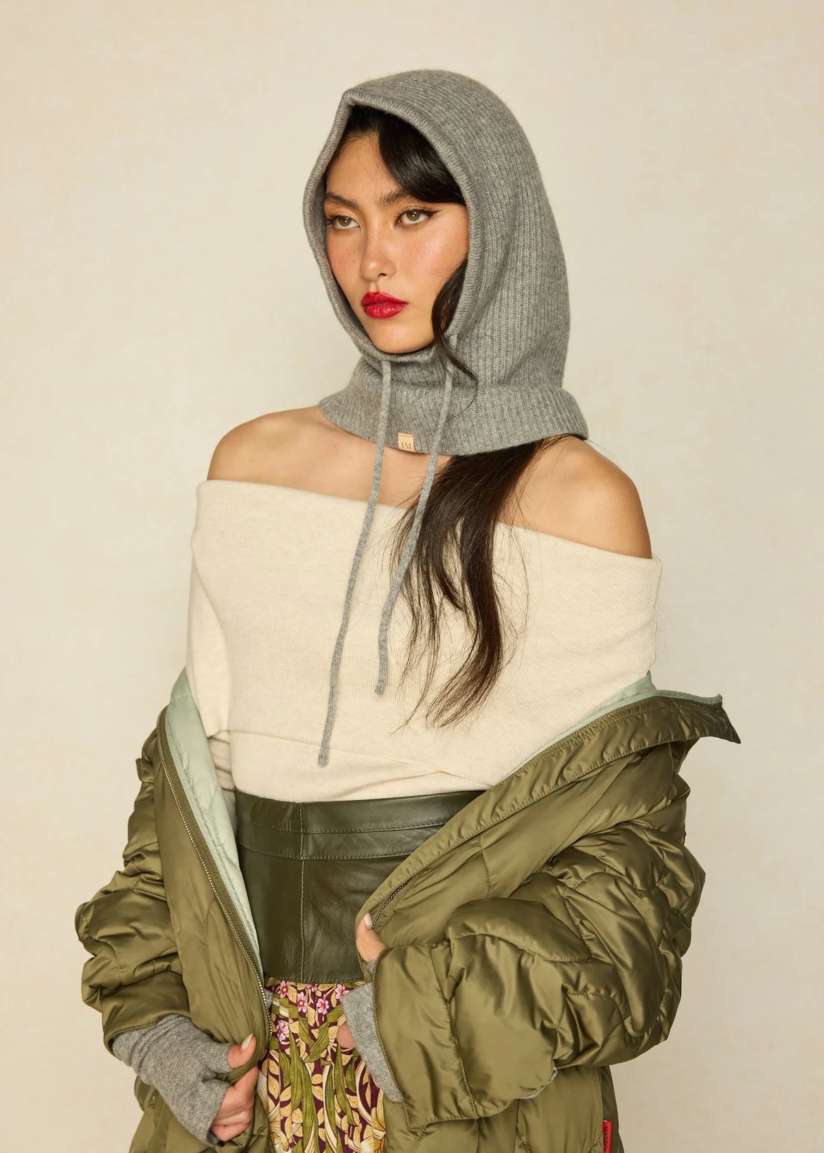 Ice Skate Hood in Mountain Peak