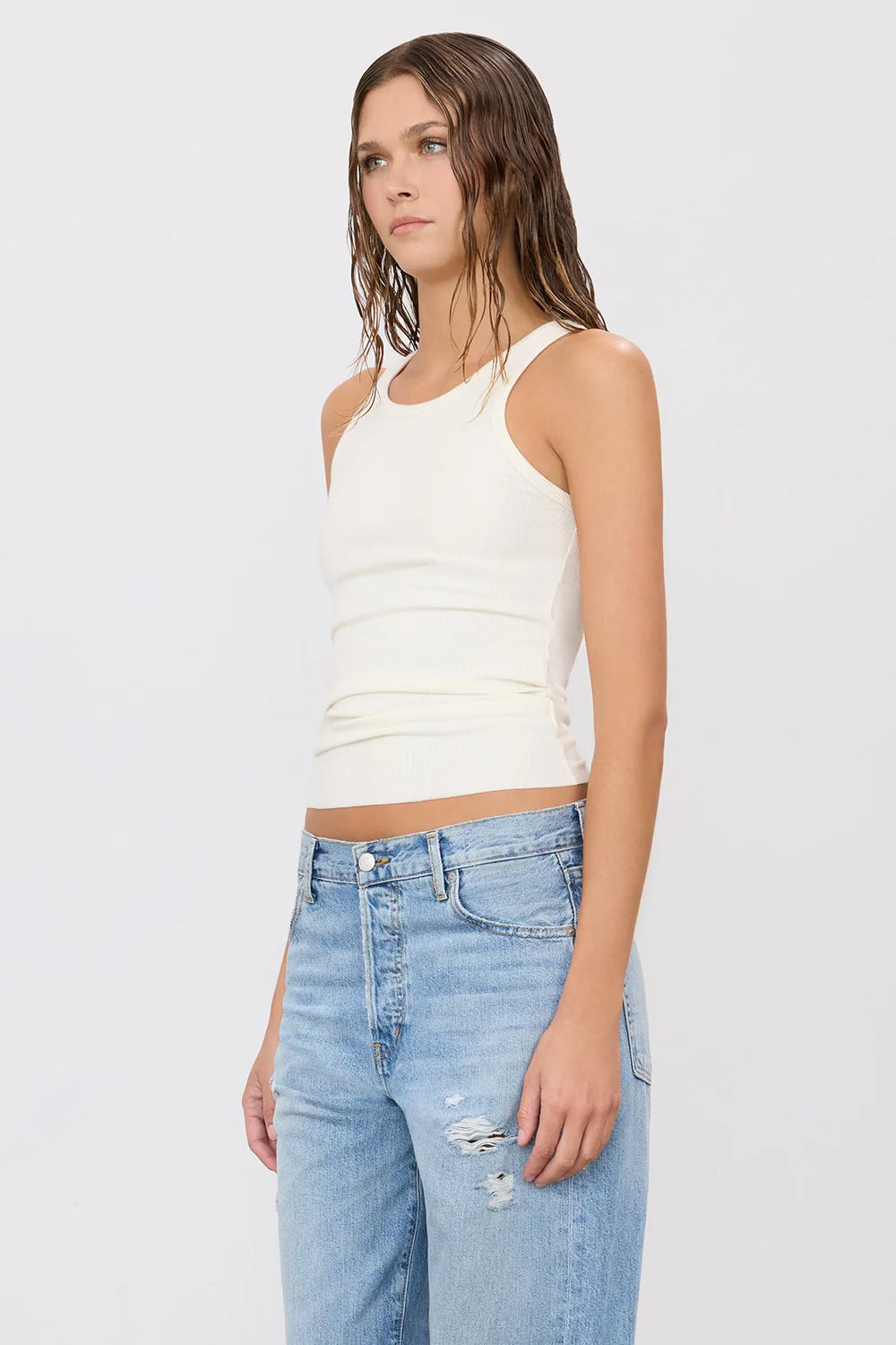 High Neck Fitted Tank