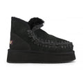 Mini Eskimo Platform Boots in Black
