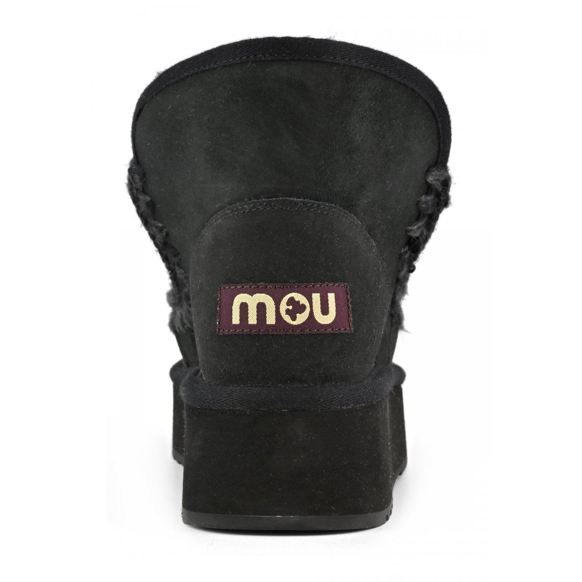 Mini Eskimo Platform Boots in Black