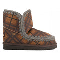 Eskimo 18 in Tartan Checks Brown