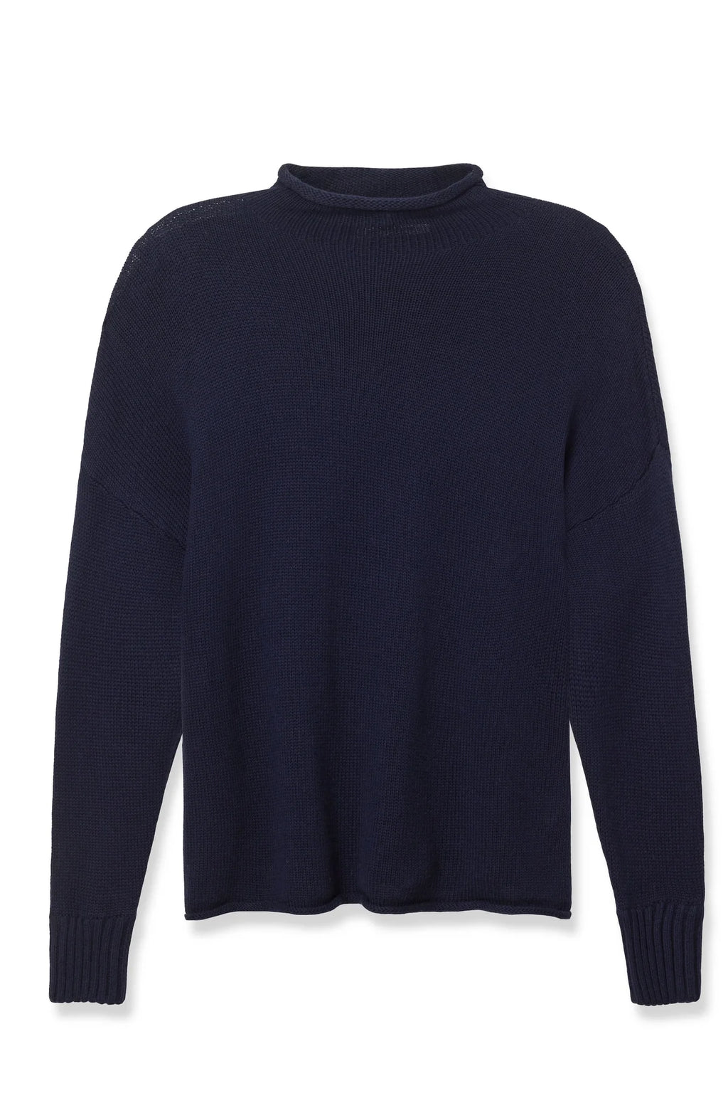 Nova Cotton Cashmere Mock Neck Sweater