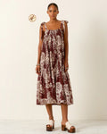 Emry's Auburn Spoke Dress - dark brown
