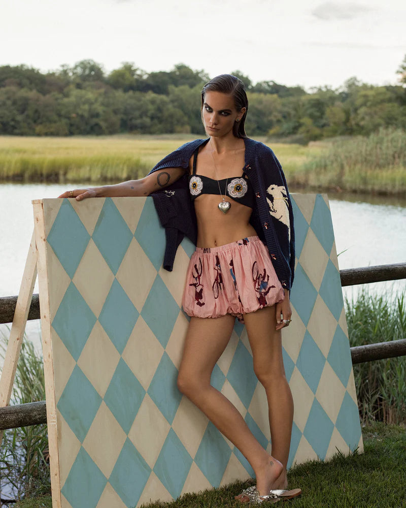 Briar Parisian Pedal Short - light pink