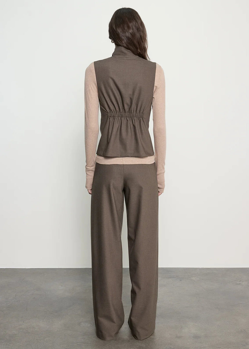 Suiting Hi-Neck Vest