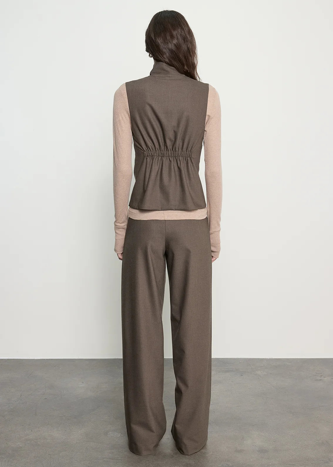Suiting Hi-Neck Vest