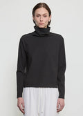 ARCHITECTURAL HIGHNECK in Black