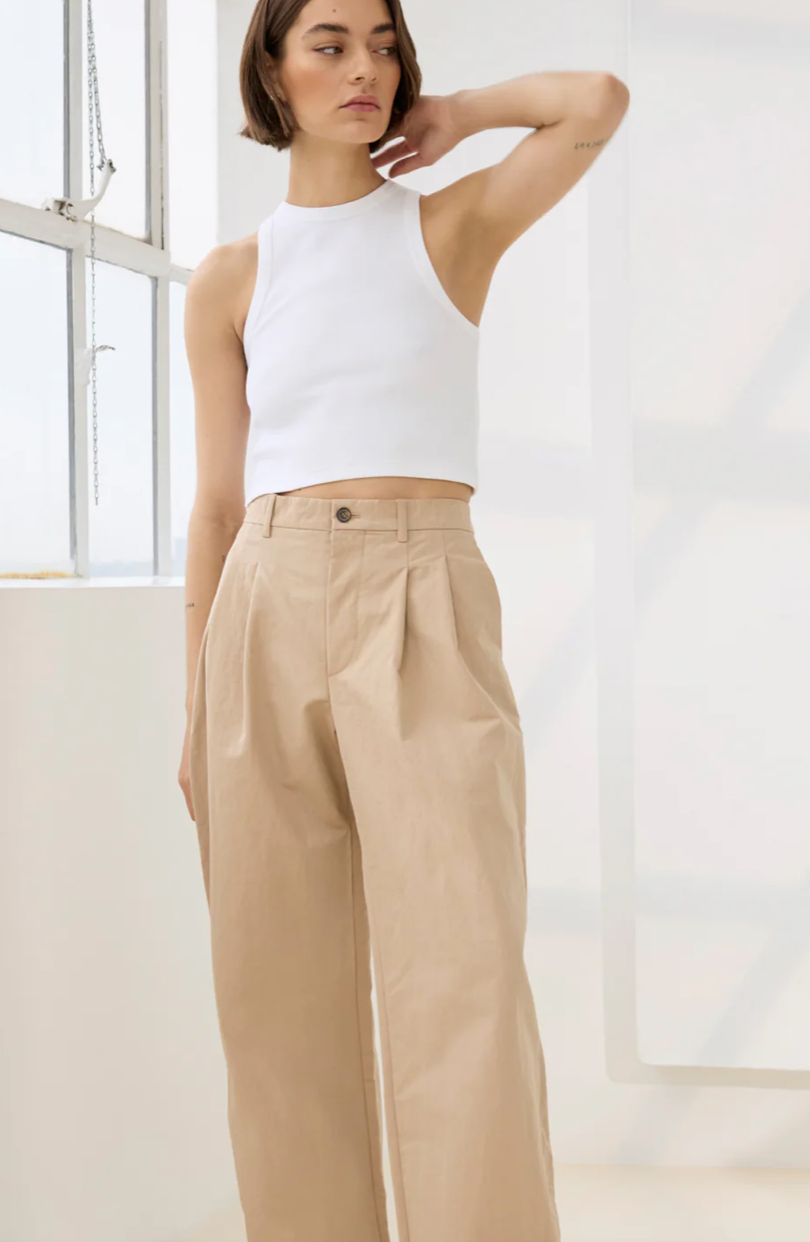 Cropped Not So Basic Tank