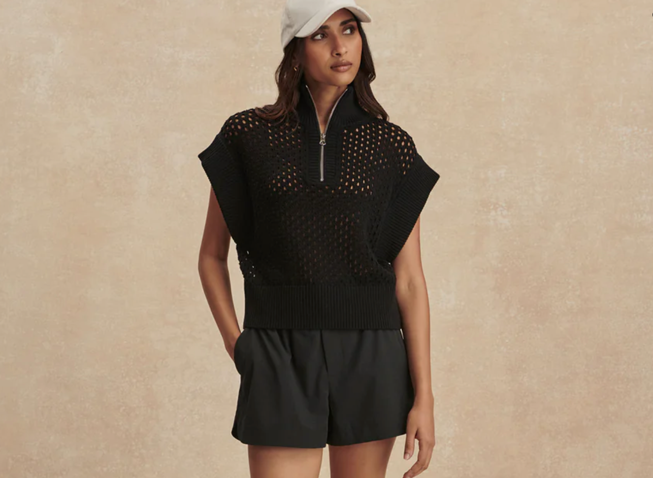 Gaines Half-Zip Knit