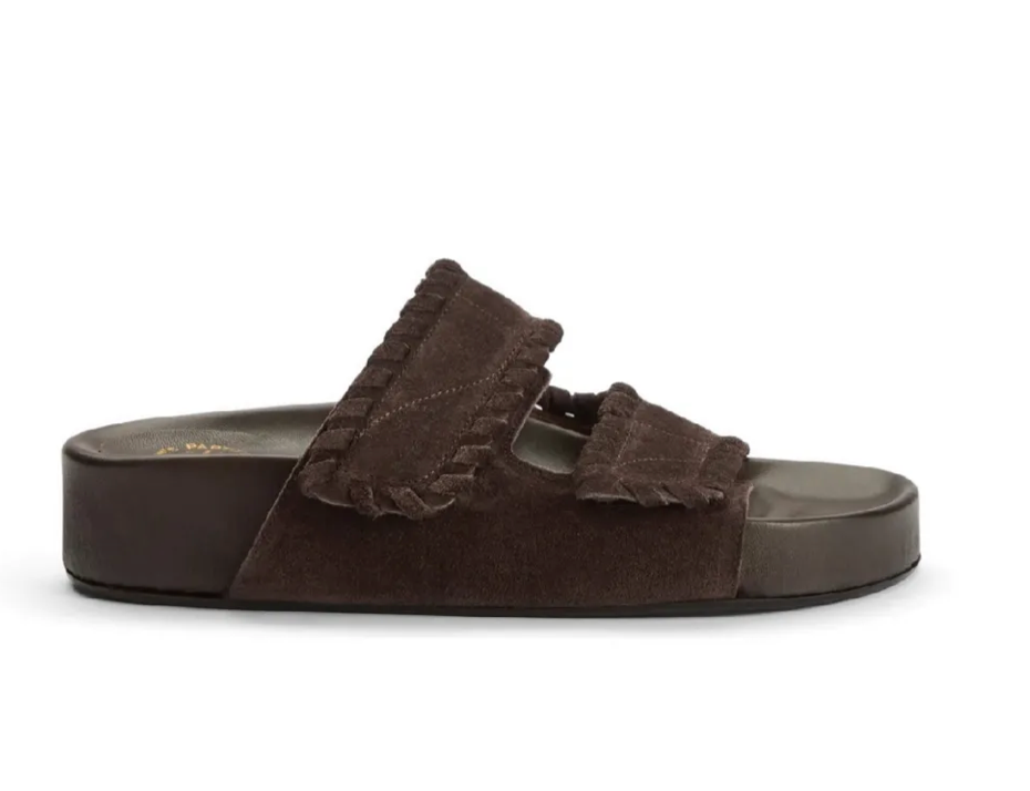 Furlo Stitch Walnut Leather Sandal