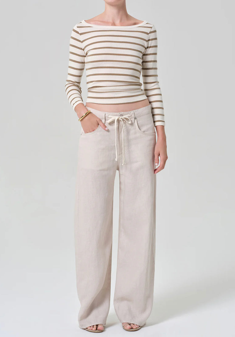 Brynn Drawstring Trouser - Palestone